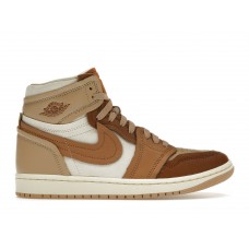 Женские кроссовки Jordan 1 High MM Legend Medium Brown (W)