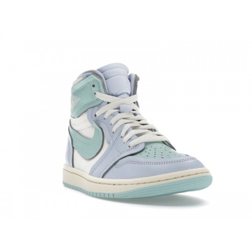 Wmns Air Jordan 1 High Method of Make Hydrogen Blue Light Dew - женская сетка размеров