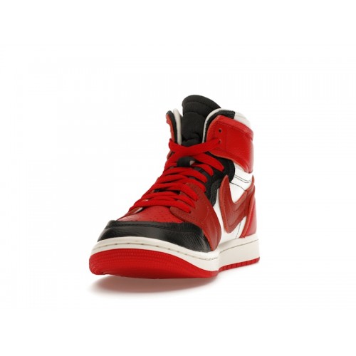 Кроссы Jordan 1 High Method of Make Sport Red (W) - женская сетка размеров