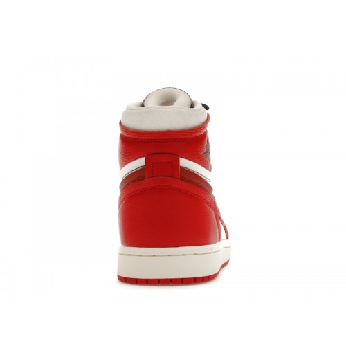 Кроссы Jordan 1 High Method of Make Sport Red (W) - женская сетка размеров