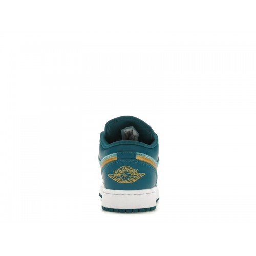 Air Jordan 1 Low SE Velvet GS Geode Teal Velvet - подростковая сетка размеров