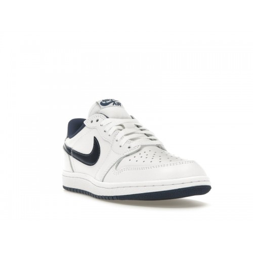 Кроссы Jordan 1 Retro Low 85 Metallic Blue - мужская сетка размеров