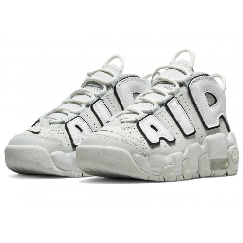 Кроссы Nike Air More Uptempo Photon Dust (PS) - детская сетка размеров