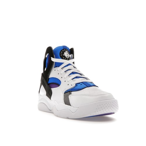 Кроссы Nike Air Flight Huarache OG White Varsity Purple (2023) - мужская сетка размеров