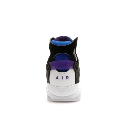 Кроссы Nike Air Flight Huarache OG White Varsity Purple (2023) - мужская сетка размеров