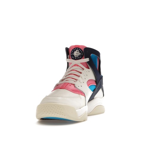 Кроссы Nike Air Flight Huarache Nike Gear Coral Chalk Laser Blue - мужская сетка размеров