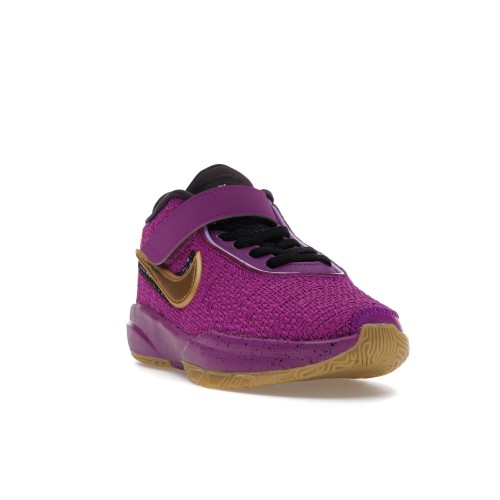 Кроссы Nike LeBron 20 SE Vivid Purple (PS) - детская сетка размеров