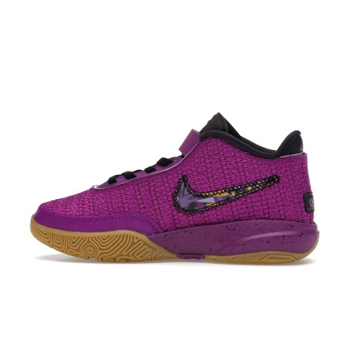 Кроссы Nike LeBron 20 SE Vivid Purple (PS) - детская сетка размеров