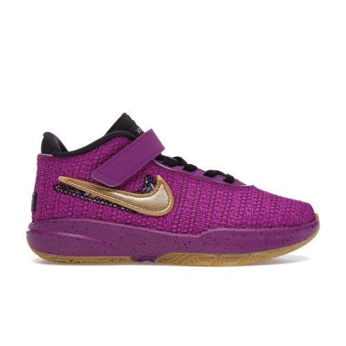 Кроссы Nike LeBron 20 SE Vivid Purple (PS) - детская сетка размеров