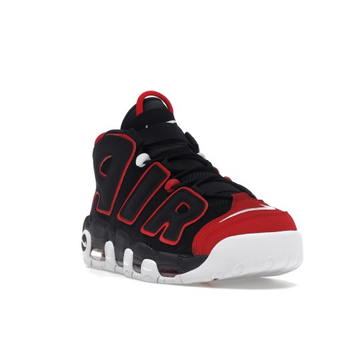 Кроссы Nike Air More Uptempo 96 Red Toe - мужская сетка размеров