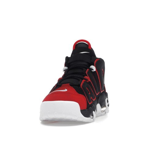 Кроссы Nike Air More Uptempo 96 Red Toe - мужская сетка размеров