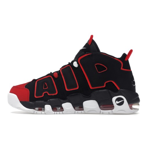 Кроссы Nike Air More Uptempo 96 Red Toe - мужская сетка размеров