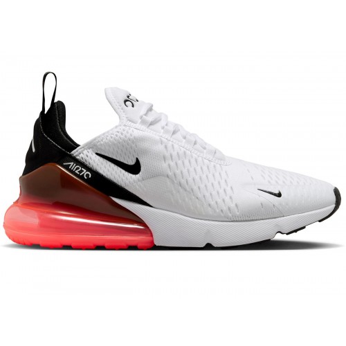 Кроссы Nike Air Max 270 White Hot Punch - мужская сетка размеров