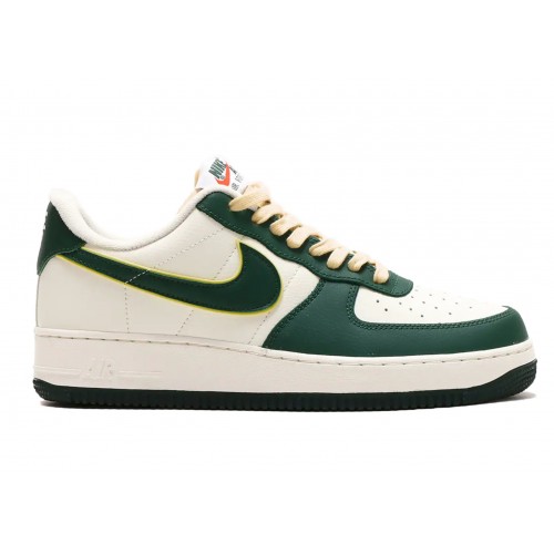 Кроссы Nike Air Force 1 Low 07 LV8 Noble Green Sail - мужская сетка размеров