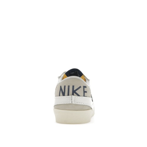 Кроссы Nike Blazer Low 77 Jumbo SE Summit White Midnight Navy - мужская сетка размеров