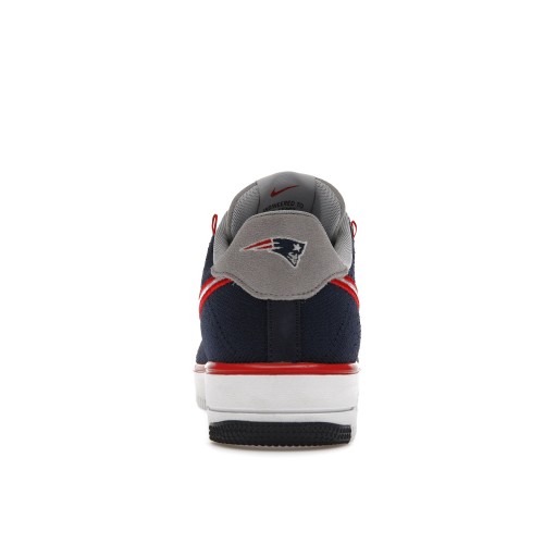 Кроссы Nike Air Force 1 Ultra Flyknit Low New England Patriots R.K.K. - мужская сетка размеров