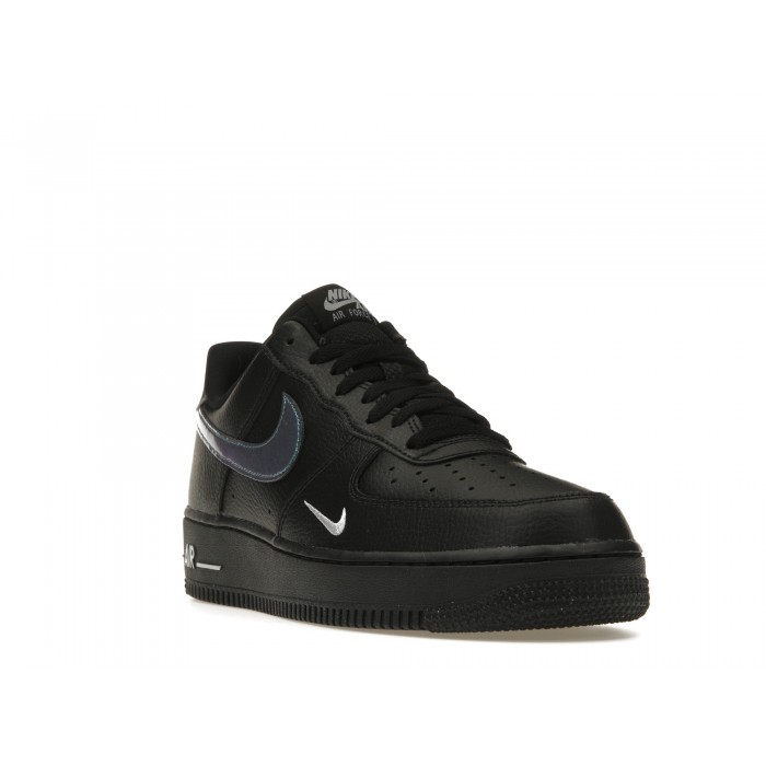 Nike Air Force 1 07 Low Black Blue Lightning