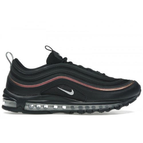 Nike Air Max 97 Black Picante Red - мужская сетка размеров