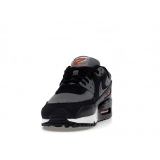 Nike Air Max 90 Grey Black Red (2022)