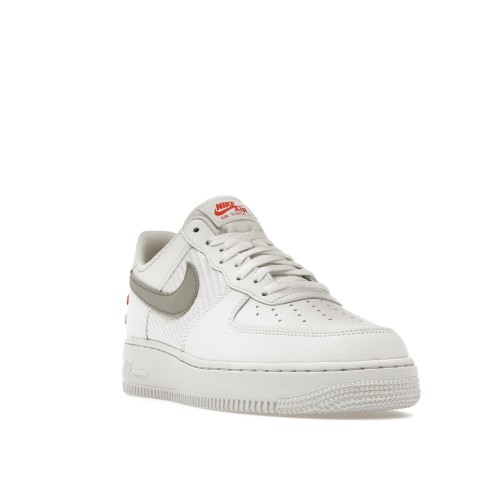 Кроссы Nike Air Force 1 Low 07 SE Double Swoosh White Picante - мужская сетка размеров