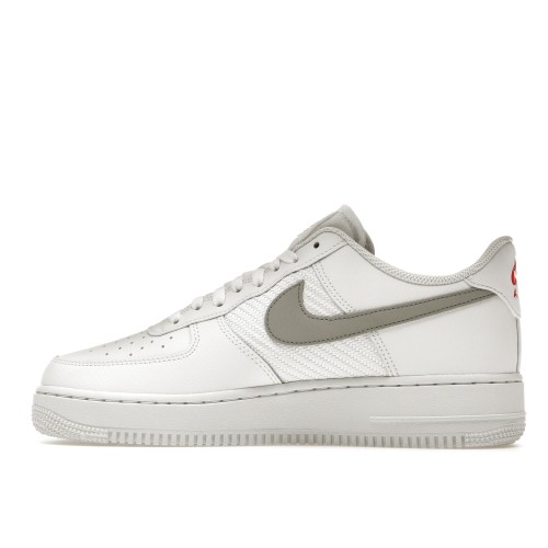 Кроссы Nike Air Force 1 Low 07 SE Double Swoosh White Picante - мужская сетка размеров