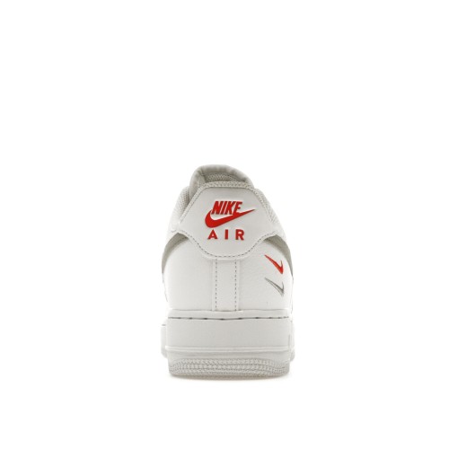 Кроссы Nike Air Force 1 Low 07 SE Double Swoosh White Picante - мужская сетка размеров