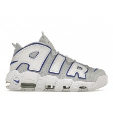 Кроссовки Nike Air More Uptempo Embossed White Royal Blue