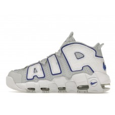 Кроссовки Nike Air More Uptempo Embossed White Royal Blue