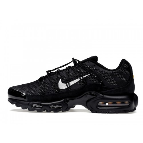 Кроссы Nike Air Max Plus Toggle Black Reflective - мужская сетка размеров