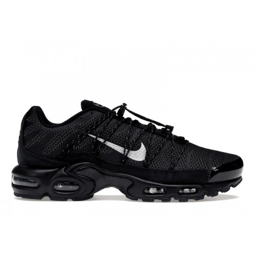 Кроссы Nike Air Max Plus Toggle Black Reflective - мужская сетка размеров