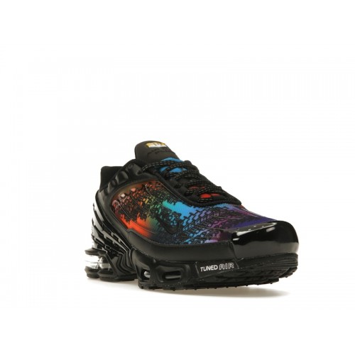 Кроссы Nike Air Max Plus 3 Premium Rainbow Gradient - мужская сетка размеров