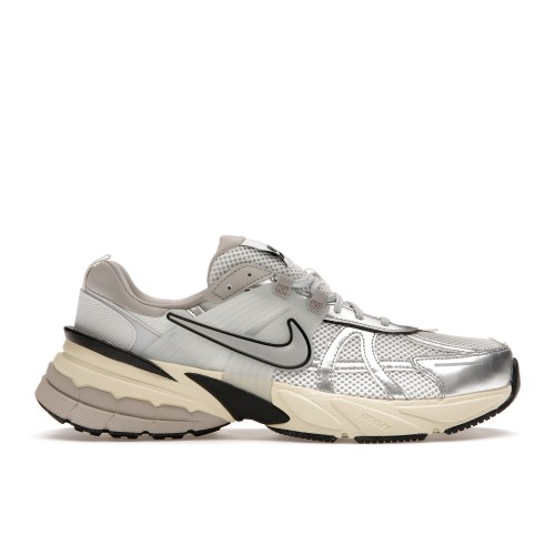 Кроссы Nike V2K Run Summit White Metallic Silver (W) - женская сетка размеров