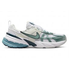 Женские кроссовки Nike V2K Run White Smokey Blue Armory Navy Cannon (W)