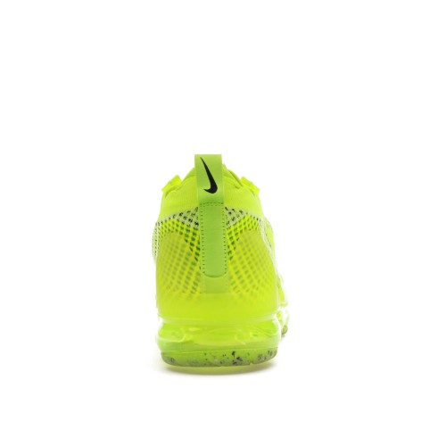 Кроссы Nike Air VaporMax 2021 Flyknit Volt Black - мужская сетка размеров