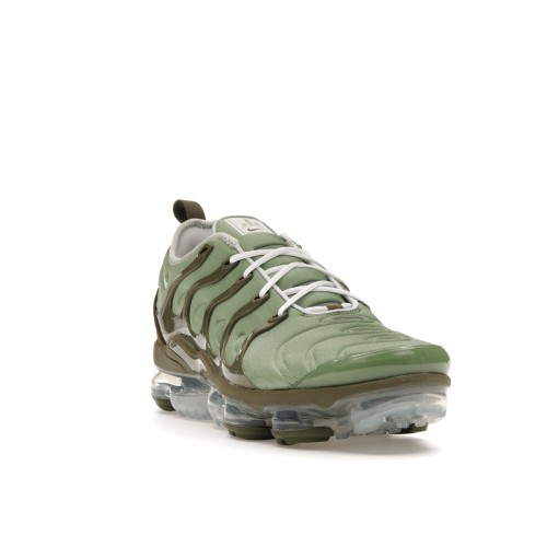 Кроссы Nike Air VaporMax Plus Oil Green - мужская сетка размеров