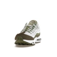 Nike Air Max 95 White Medium Olive Oil Green