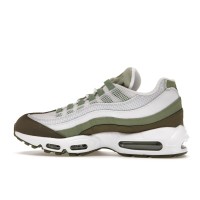 Nike Air Max 95 White Medium Olive Oil Green
