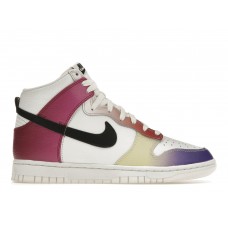 Женские кроссовки Nike Dunk High Multi-Color Gradient (W)