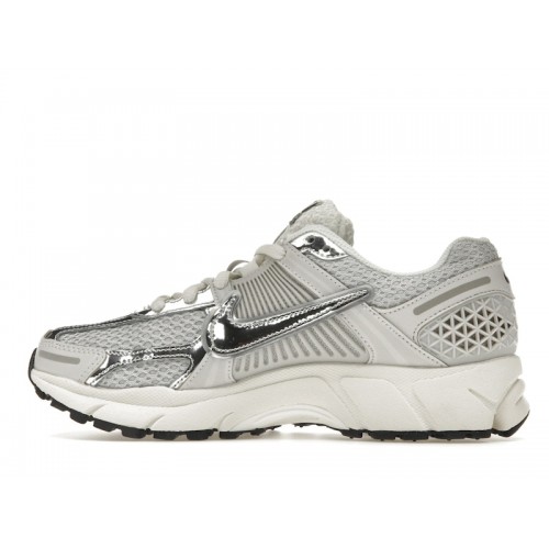 Кроссы Nike Zoom Vomero 5 Photon Dust Metallic Silver (W) - женская сетка размеров