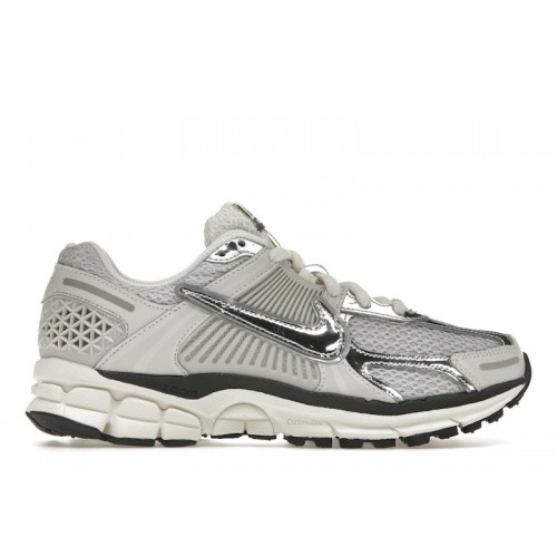 Кроссы Nike Zoom Vomero 5 Photon Dust Metallic Silver (W) - женская сетка размеров