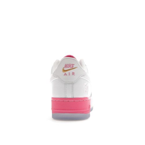 Кроссы Nike Air Force 1 Low LV8 San Francisco Chinatown Lotus Flower (GS) - подростковая сетка размеров