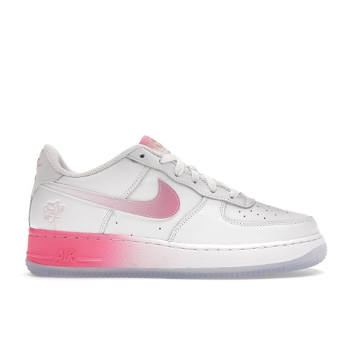 Кроссы Nike Air Force 1 Low LV8 San Francisco Chinatown Lotus Flower (GS) - подростковая сетка размеров