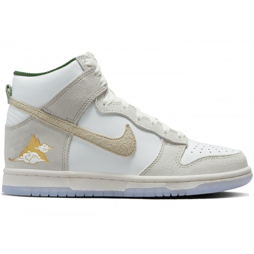 Кроссы Nike Dunk High Gold Mountain (GS) - подростковая сетка размеров