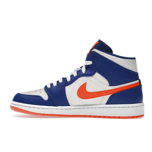 Кроссы Jordan 1 Mid Knicks - мужская сетка размеров