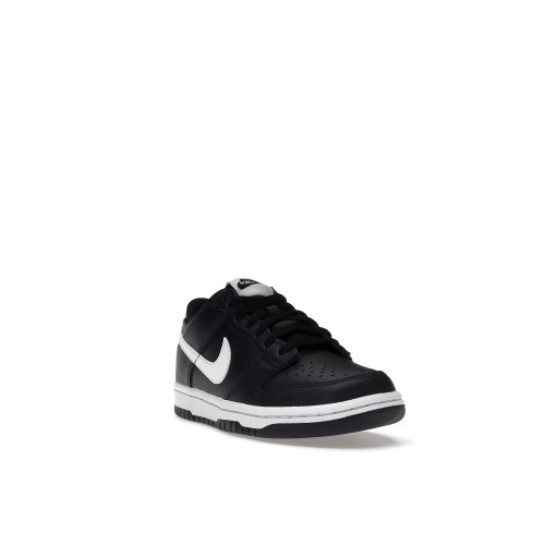 Кроссы Nike Dunk Low Black Panda 2.0 (GS) - подростковая сетка размеров