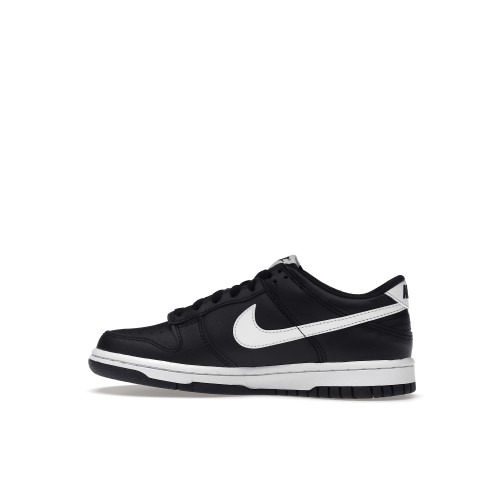 Кроссы Nike Dunk Low Black Panda 2.0 (GS) - подростковая сетка размеров