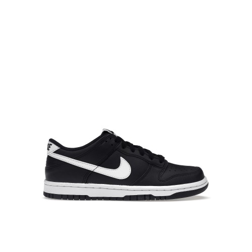 Кроссы Nike Dunk Low Black Panda 2.0 (GS) - подростковая сетка размеров