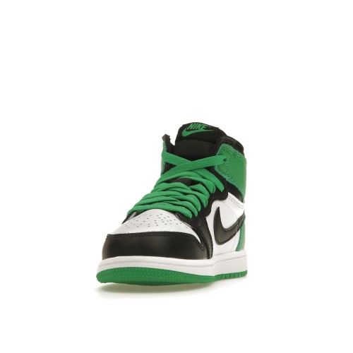 Кроссы Jordan 1 Retro High OG Lucky Green (PS) - детская сетка размеров