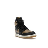 Детские Jordan 1 Retro High OG Black Metallic Gold (PS)