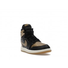 Детские Jordan 1 Retro High OG Black Metallic Gold (PS)
